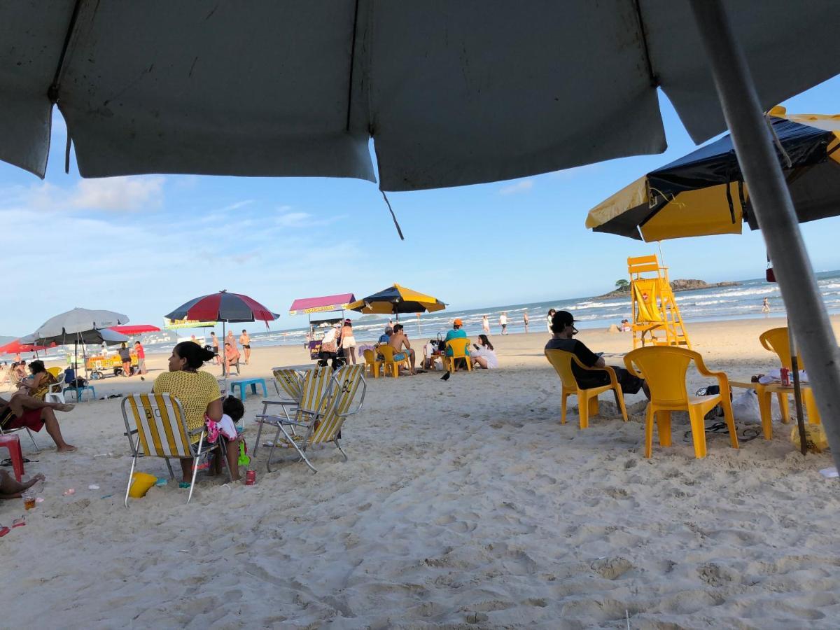 Apto Pitangueiras - 1Min Da Praia Com Wi-Fi Guarujá Eksteriør bilde